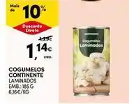 Continente Bom dia Continente - cogumelos promoção