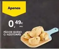 Continente Bom dia Pao de queijo c/azeitonas promoção