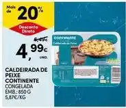 Continente Bom dia Continente - caldeirada de peixe promoção