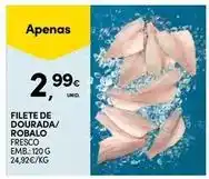 Continente Bom dia Aqui é fresco - filete de dourada/robalo promoção