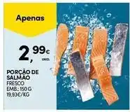 Continente Bom dia Porção de salmão promoção