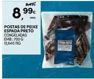 Continente Bom dia Postas de peixe espada preto promoção