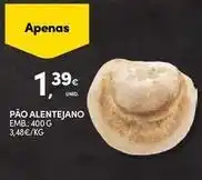 Continente Bom dia Pão alentejano promoção