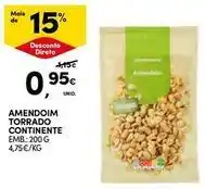 Continente Bom dia Continente - amendoim torrado promoção
