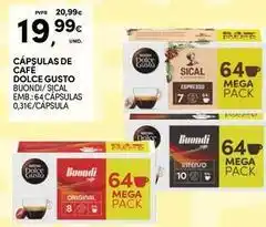 Continente Bom dia Dolce gusto - cápsulas de café promoção