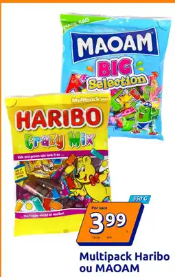Action Multipack Haribo ou MAOAM promoção