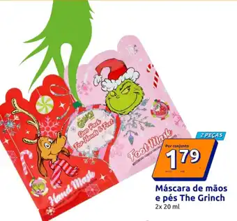 Máscara de mãos e pés The Grinch