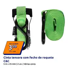 Action Cinta tensora com fecho de roquete C&C promoção