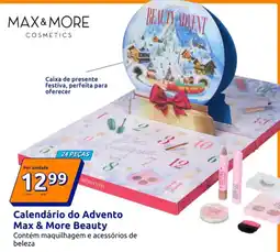 Action Calendário do Advento Max & More Beauty promoção