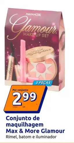 Action Conjunto de maquilhagem Max & More Glamour promoção