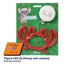 Action Figura LED da Disney com ventosa promoção