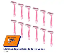 Action Lâminas depilatórias gillette venus promoção