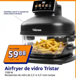 Action Airfryer de vidro Tristar promoção