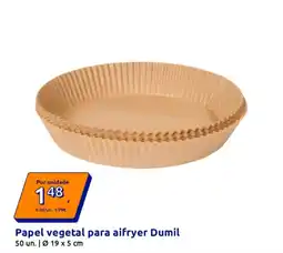 Action Papel vegetal para aifryer Dumil promoção