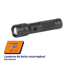Action Lanterna de bolso recarregável promoção