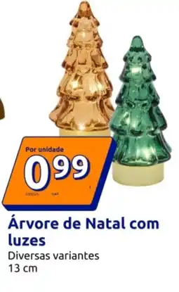 Action Árvore de Natal com luzes promoção