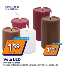 Action Vela led promoção