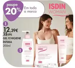 Pingo Doce Isdin - gel p/higiene íntima promoção