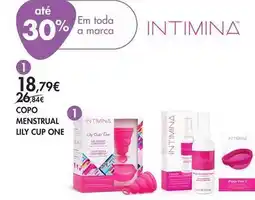 Pingo Doce One - copo menstrual promoção