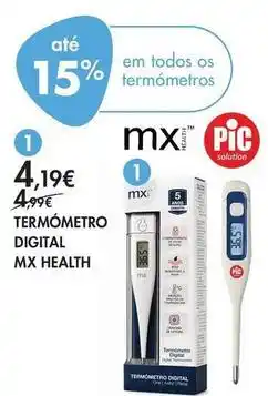 Pingo Doce Termómetro digital mx health promoção