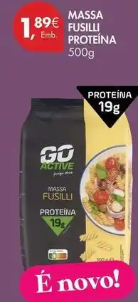 Pingo Doce Massa fusilli proteina promoção