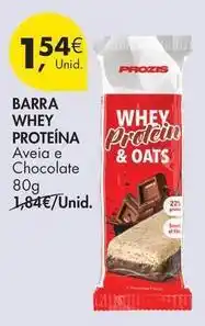 Pingo Doce Prozis - barra whey proteina promoção