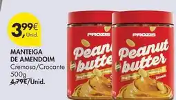 Pingo Doce Prozis - manteiga de amendoim promoção
