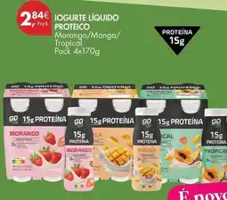 Pingo Doce Mac - iogurte liquido proteico promoção