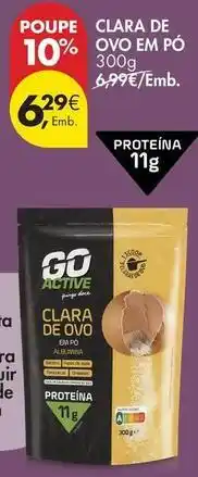 Pingo Doce Clara de ovo em po promoção