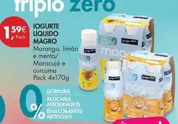 Pingo Doce Iogurte liquido promoção