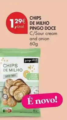 Pingo Doce Pingo doce - chips de milho promoção