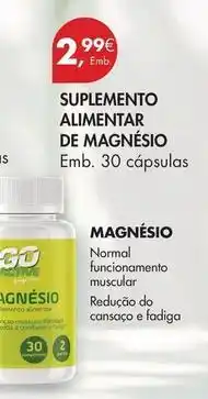 Pingo Doce Fa - suplemento alimentar de magnesio promoção