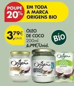 Pingo Doce Origens - oleo de coco promoção