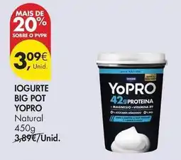 Pingo Doce Yopro - iogurte big pot promoção