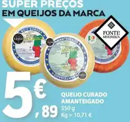 E.Leclerc queijo curado amanteigado fonte mourisca promoção