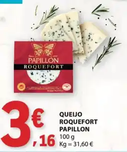 E.Leclerc queijo roquefort papillon promoção