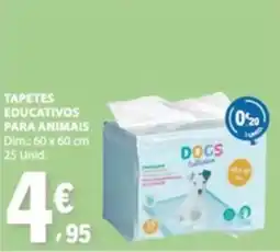 E.Leclerc Tapetes educativos para animais dogs collection promoção
