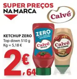 E.Leclerc Ketchup zero calvé promoção
