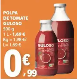 E.Leclerc Polpa de tomate guloso promoção