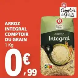 E.Leclerc Arroz integral comptoir du grain promoção