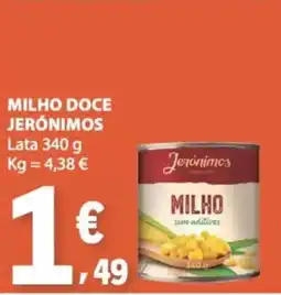 E.Leclerc milho doce jerónimos promoção