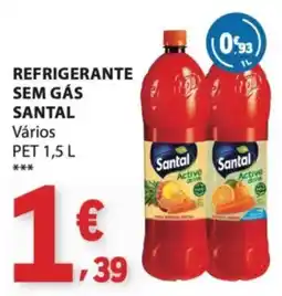 E.Leclerc refrigerante sem gás santal promoção