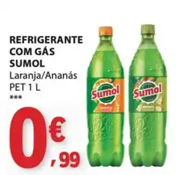 E.Leclerc Refrigerante com gás sumol laranja/ananas promoção