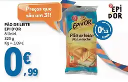 E.Leclerc Pão de leite epi d'or promoção