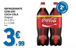 E.Leclerc Refrigerante com gás coca-cola original promoção