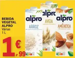 E.Leclerc Bebida vegetal alpro promoção