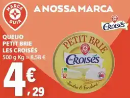 E.Leclerc queijo petit brie les croises promoção