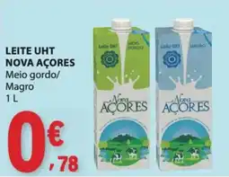 E.Leclerc Leite uht nova açores promoção