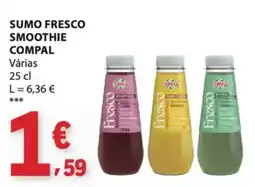 E.Leclerc Sumo fresco smoothie compal promoção