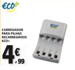 E.Leclerc Carregador para pilhas recarregáveis eco+ promoção